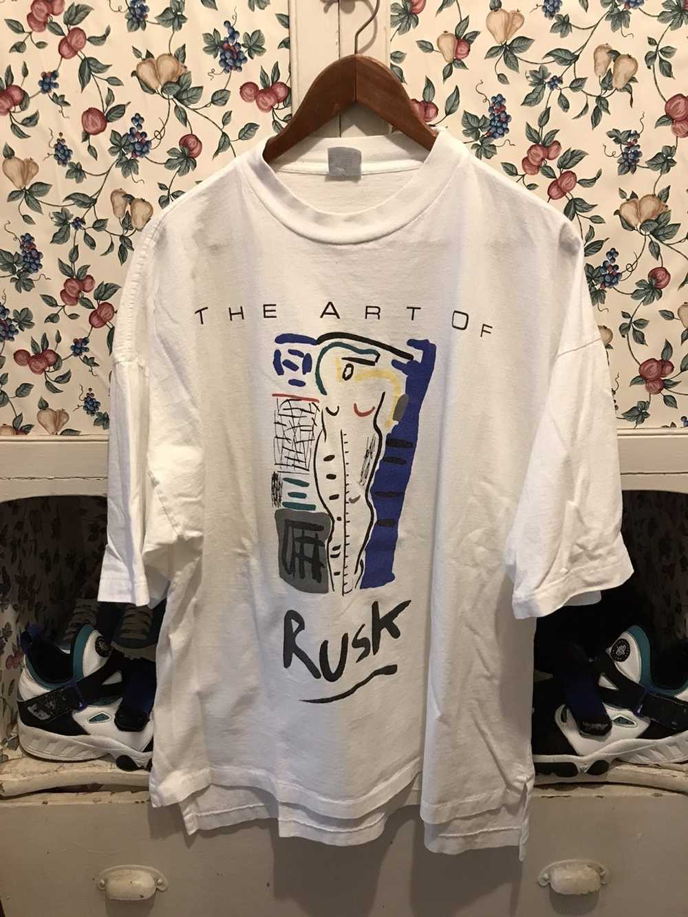 Vintage Vintage 90s The Art of Rusk T-shirt - image 1