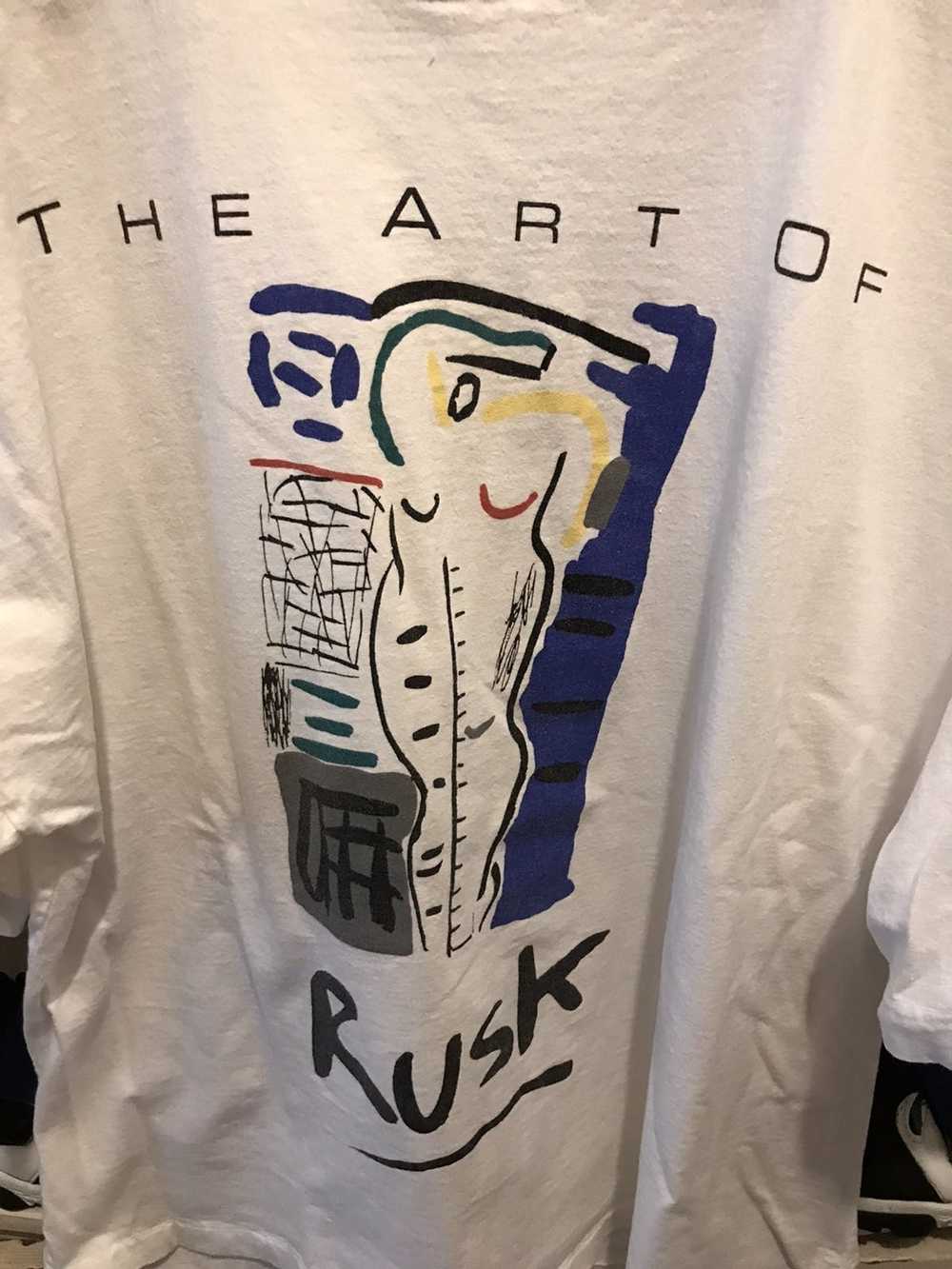 Vintage Vintage 90s The Art of Rusk T-shirt - image 3