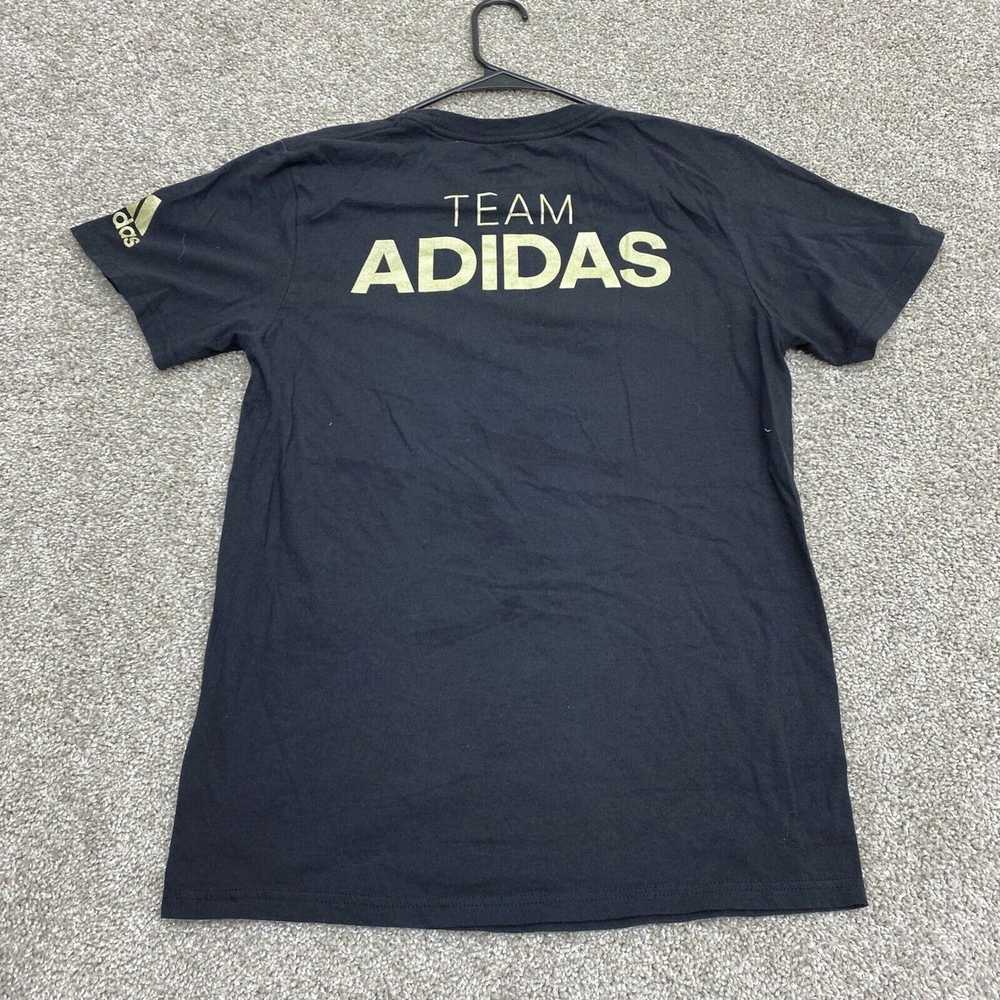 Adidas Adidas Shirt Adult Medium Mens Black Gold - image 6