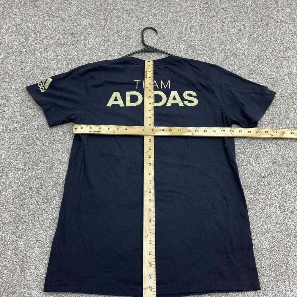 Adidas Adidas Shirt Adult Medium Mens Black Gold - image 9