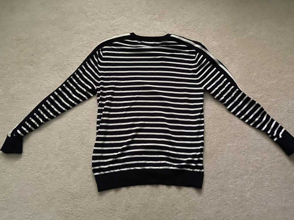 Club Monaco Striped Sweater with Patch Detail - image 4