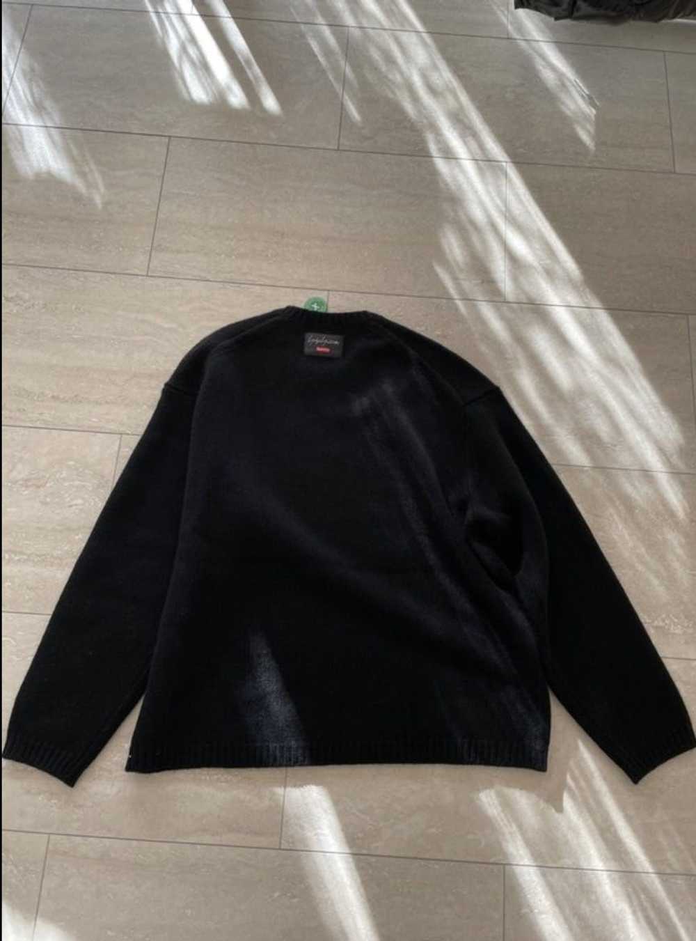 Supreme Yohji Yamamoto TEKKEN Sweater Black Men's - FW22 - GB
