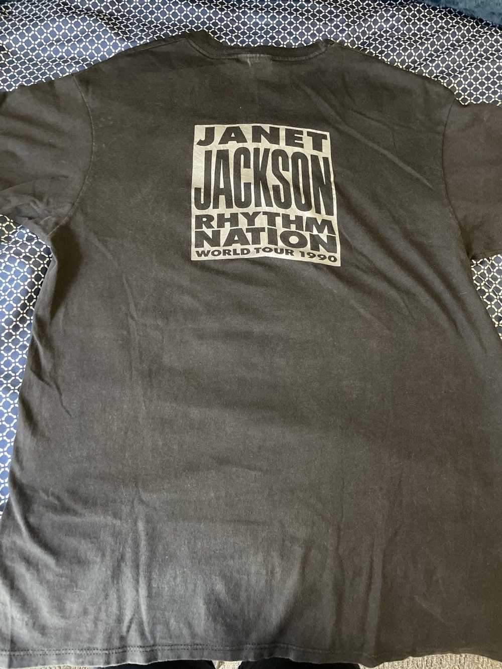 Hanes × Vintage Janet Jackson Rhythm Nation 1990 … - image 6