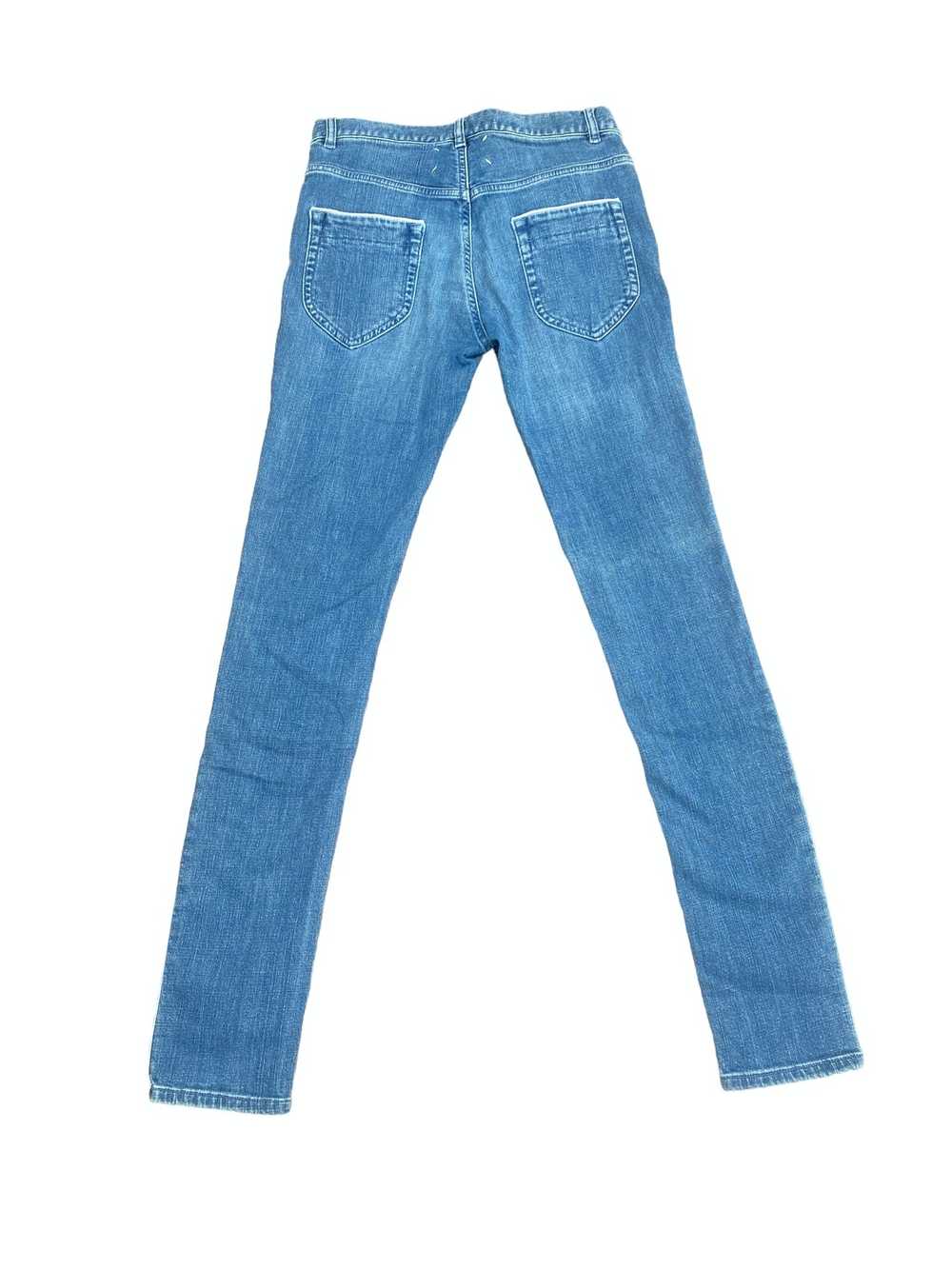 Maison Margiela SS 2008 Light blue denim jeans - image 5