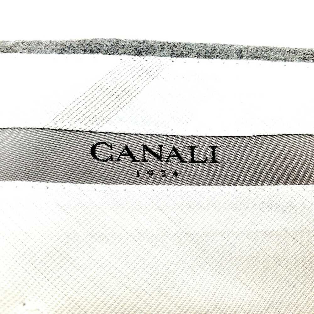 Canali Canali Heavy Wool Dress Pants 37/30 Gray F… - image 4
