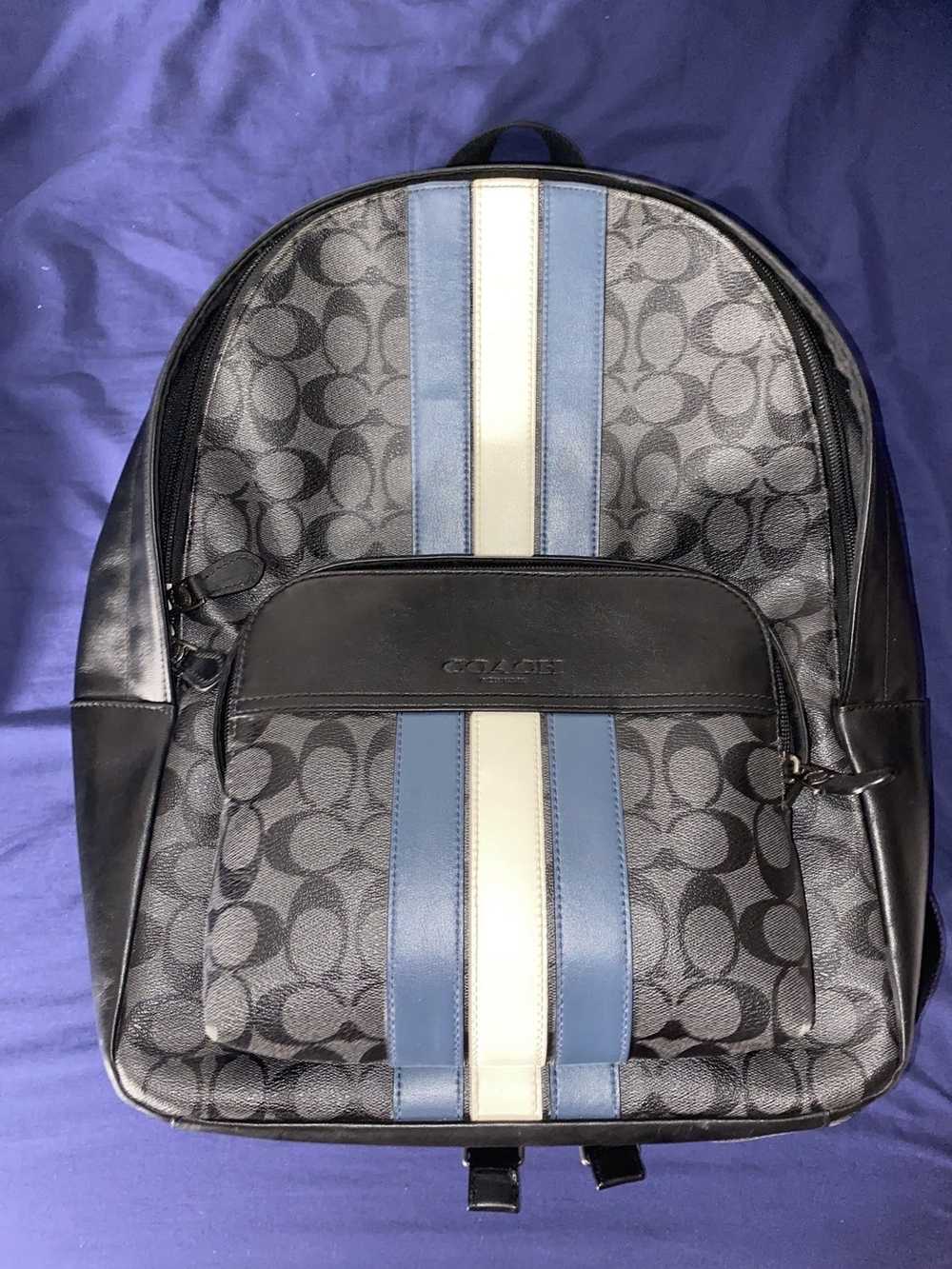 Coach Coach Varsity Stripe Backpack - Gem