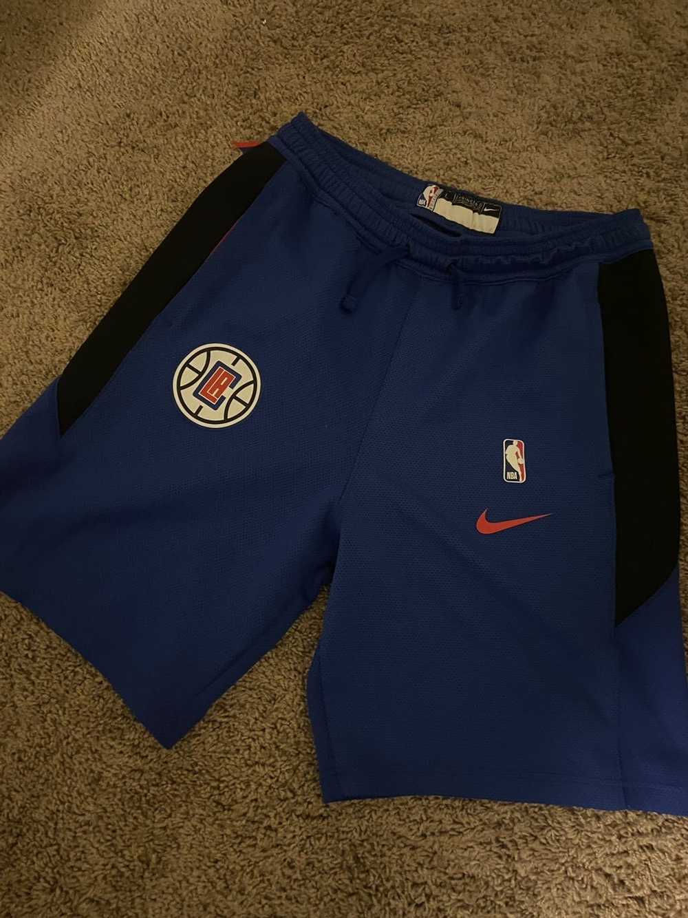 NBA × Nike Nike Los Angeles clippers shorts size … - image 1