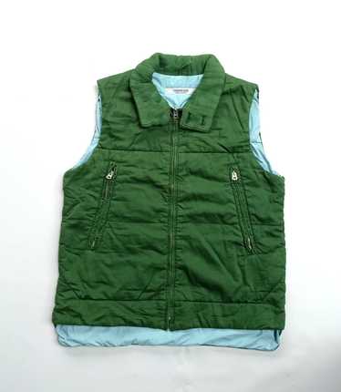 Japanese Brand × Omnigod Omnigod green puffer vest - image 1