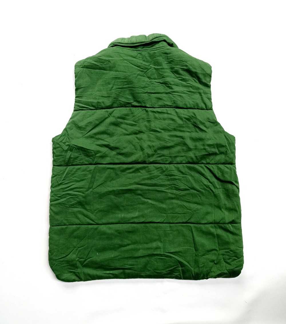 Japanese Brand × Omnigod Omnigod green puffer vest - image 2