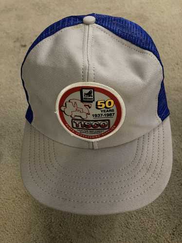 Trucker Hat × Vintage TISCO Parts Tractor Implemen