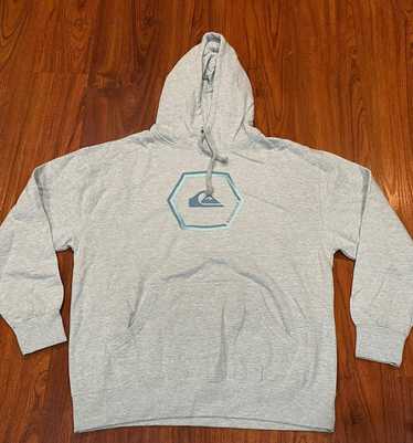 Quiksilver QUIKSILVER HEXAGON GRAY HOODIE SZ XXL