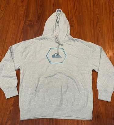 Quiksilver QUIKSILVER HEXAGON GRAY HOODIE SZ L