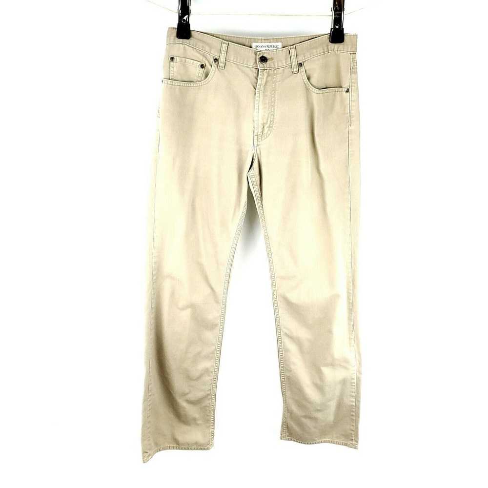 Banana Republic Banana Republic Tan Jeans 33/33 M… - image 2