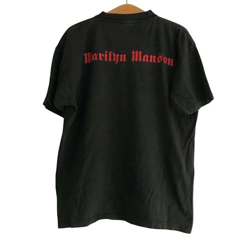 Vintage Marilyn Manson Lest We Forget T-shirt - image 2