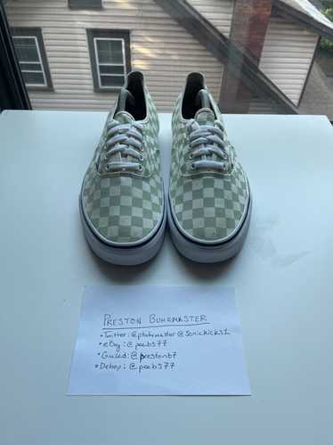 Vans checkerboard outlet mint