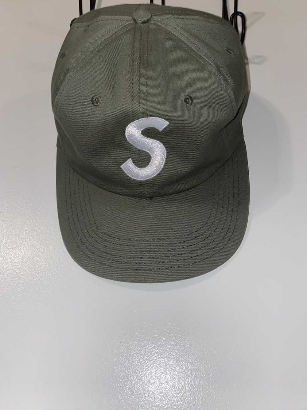 Supreme Supreme S Logo 6-Panel Olive White F/W 20… - image 3