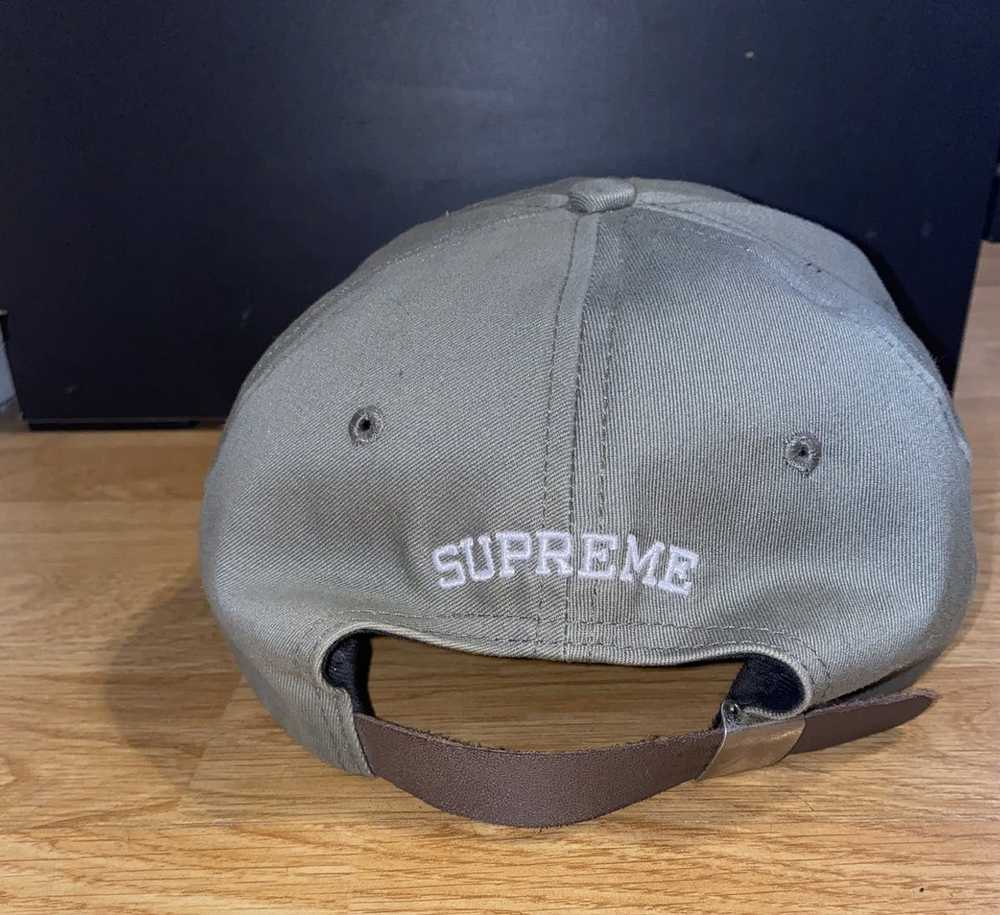 Supreme Supreme S Logo 6-Panel Olive White F/W 20… - image 6