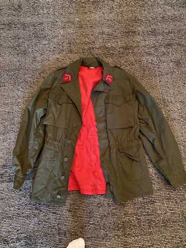 Gucci Coated parka with Gucci logo