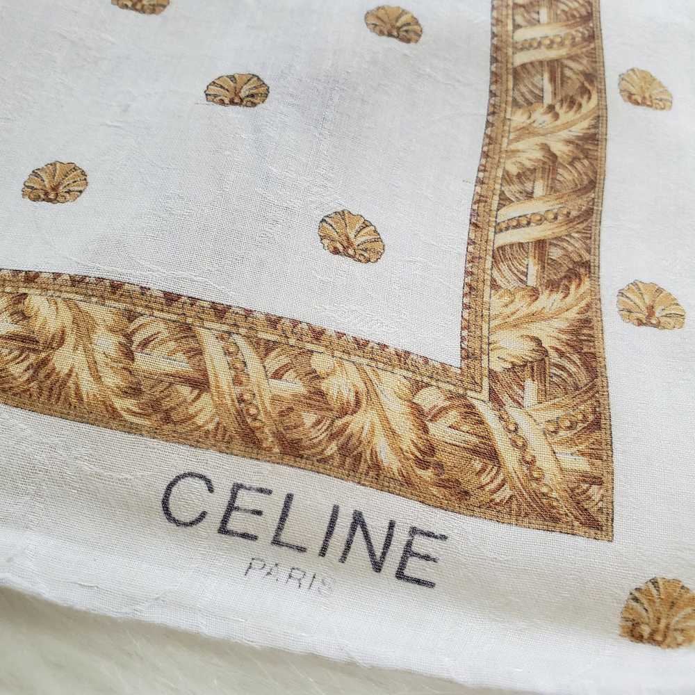 Celine Celine Paris, Vintage Handkerchief, Celine… - image 6