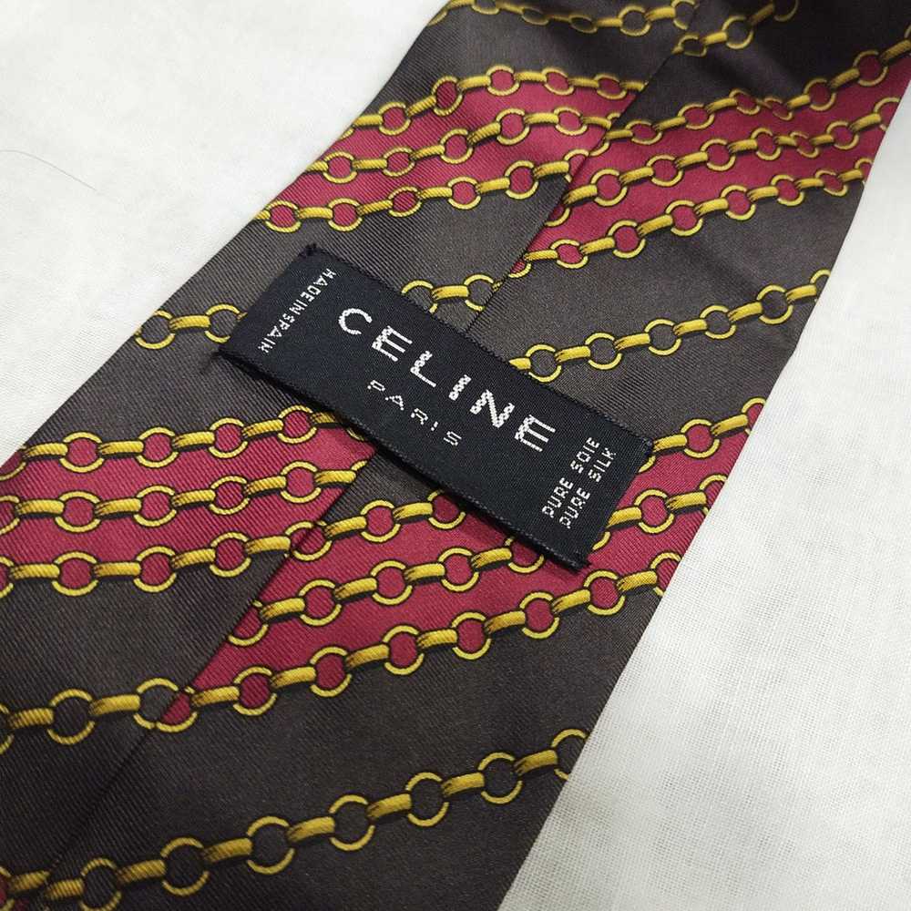 Celine × Designer Celine Neck Tie - image 4