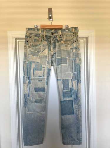 Dries Van Noten Patchwork Jeans - image 1