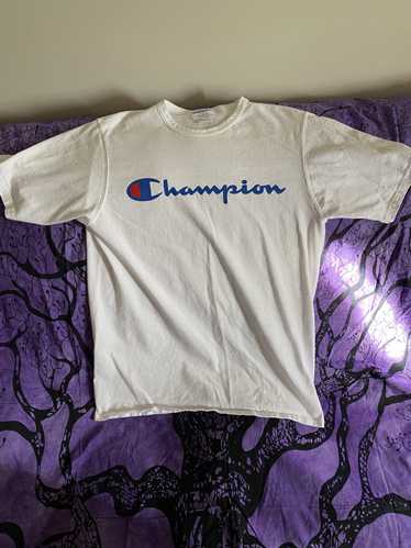 Red white and blue best sale champion shirt