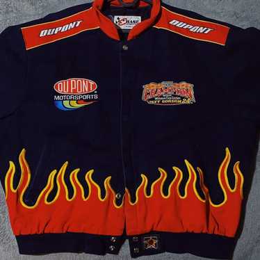 Chase Authentics × Vintage NASCAR FLAMES DUPONT J… - image 1