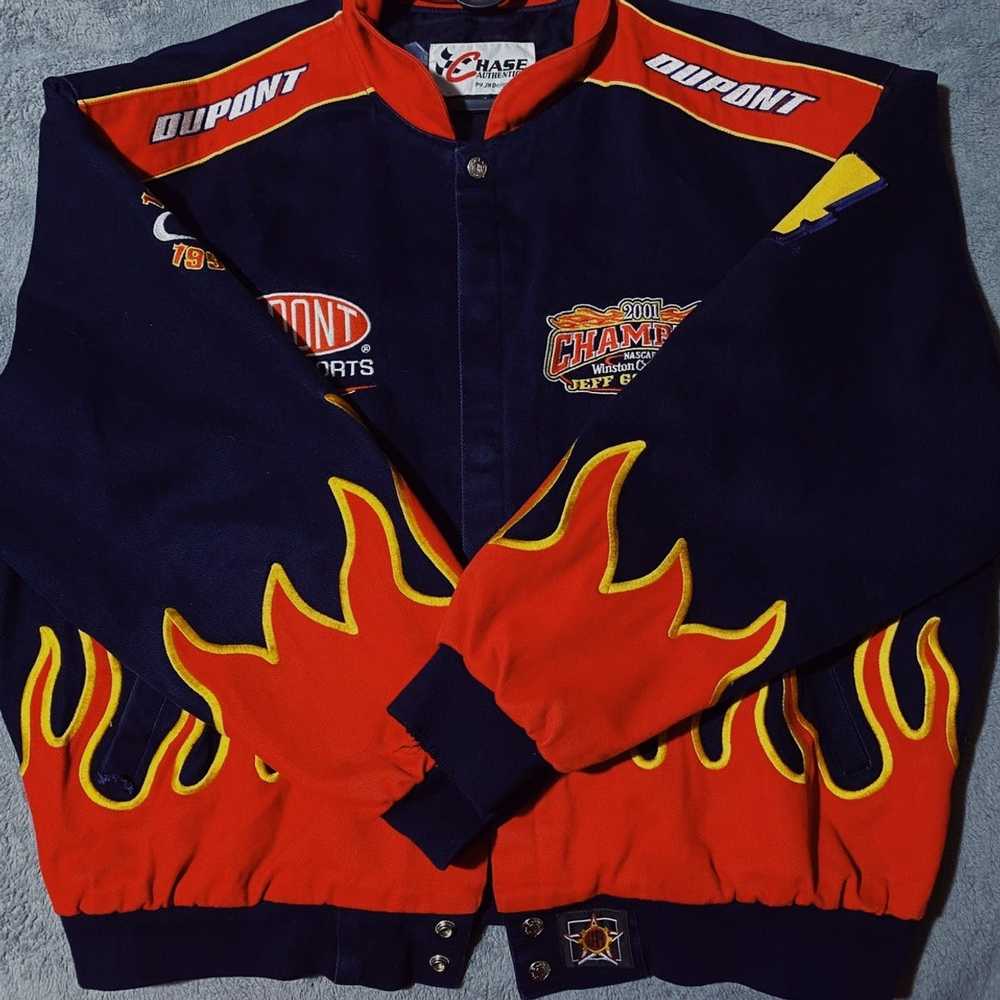 Chase Authentics × Vintage NASCAR FLAMES DUPONT J… - image 2