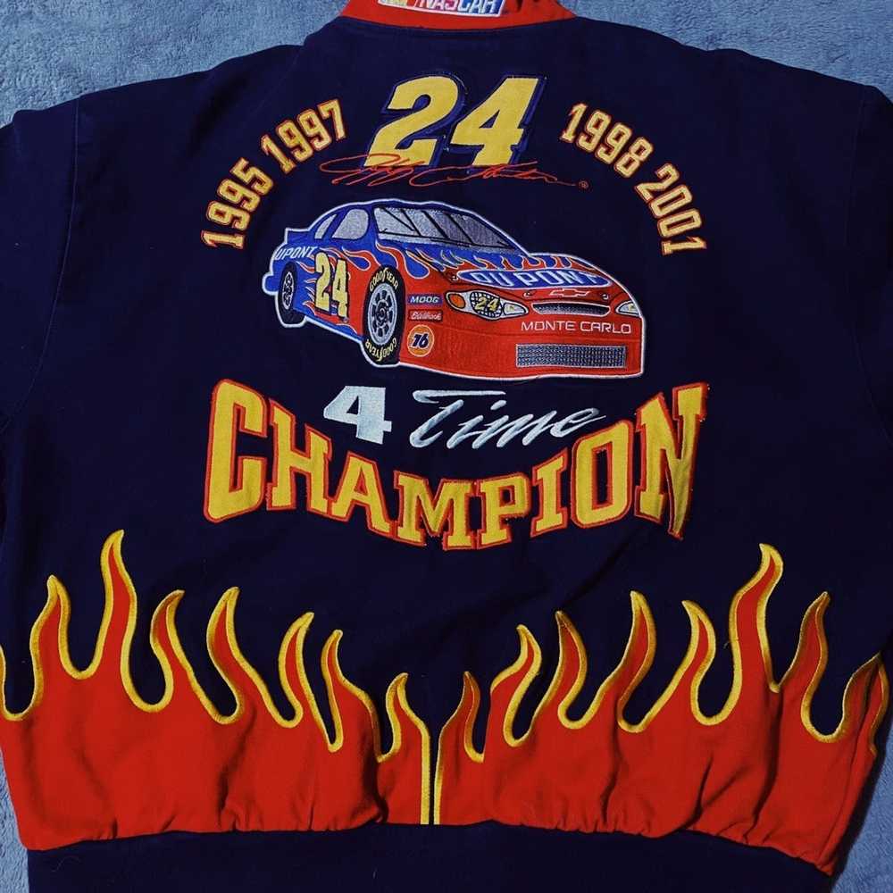 Chase Authentics × Vintage NASCAR FLAMES DUPONT J… - image 3