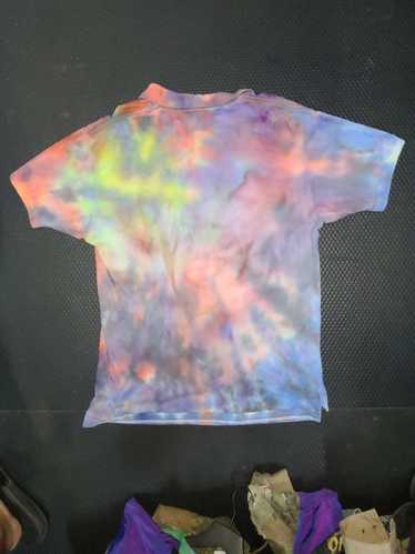 Nike Custom tiedye nike polo