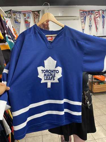 Vintage Toronto Maple Leafs NHL Hockey Sewn Jersey CCM Youth 