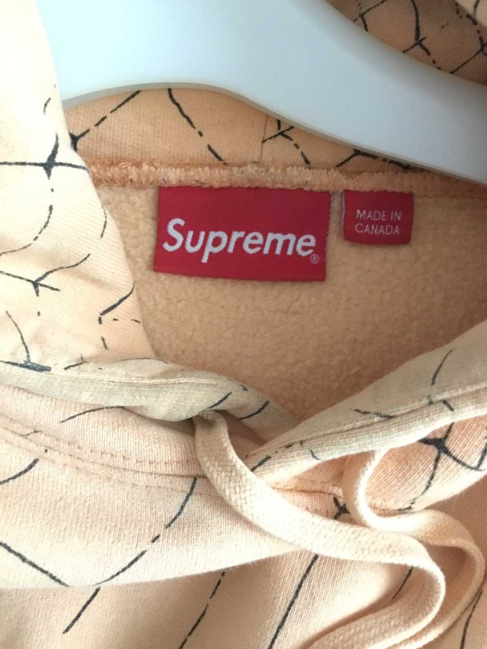 Supreme Spiderweb Hoodie Sweatshirt - image 6