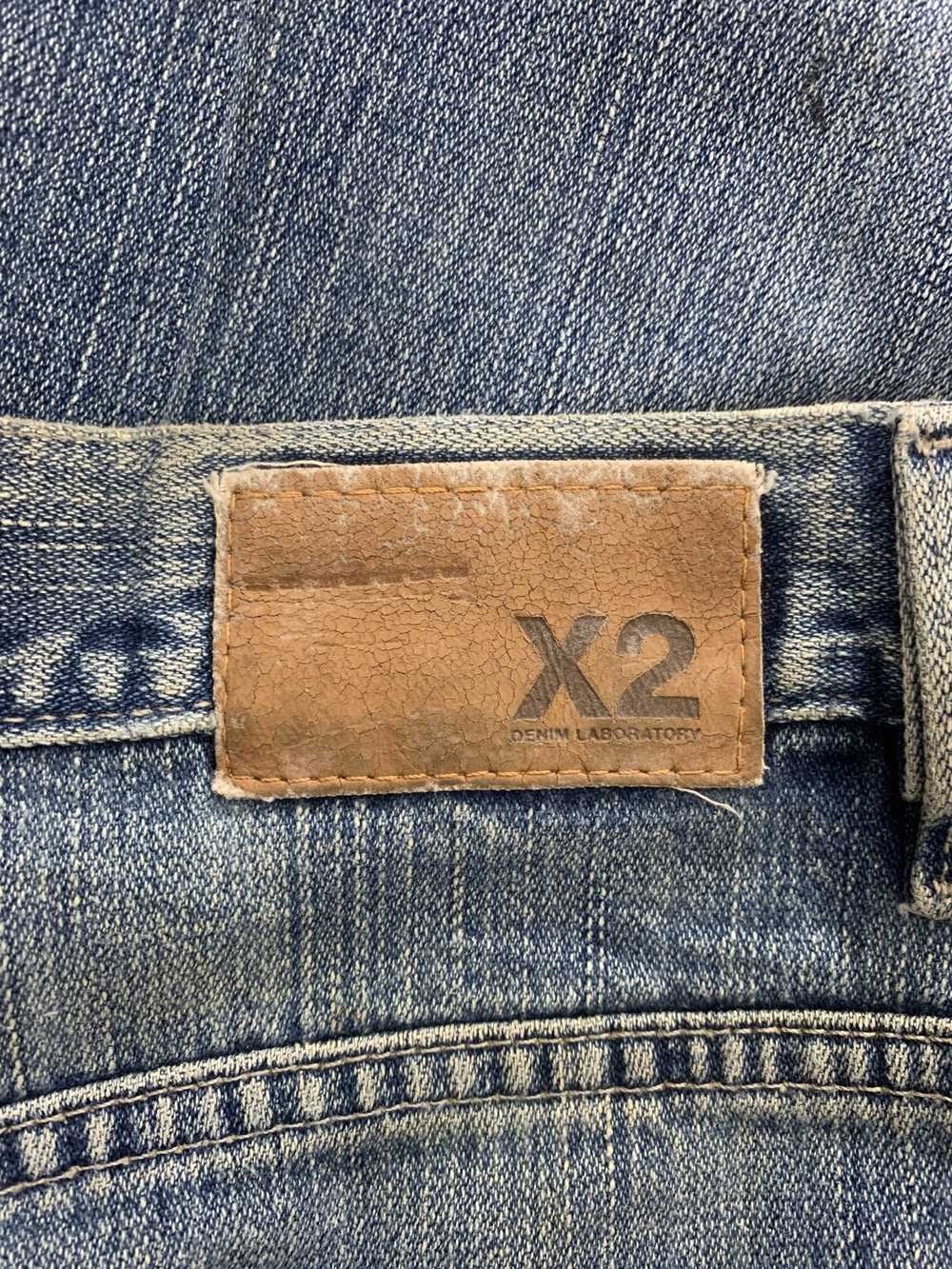 Distressed Denim × Streetwear × Vintage Vintage X… - image 9
