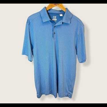 Cutter And Buck Cutter & Buck Blue Men’s Golf Shir