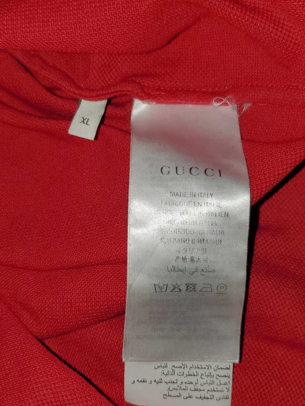 Gucci Gucci polo red size M - image 2