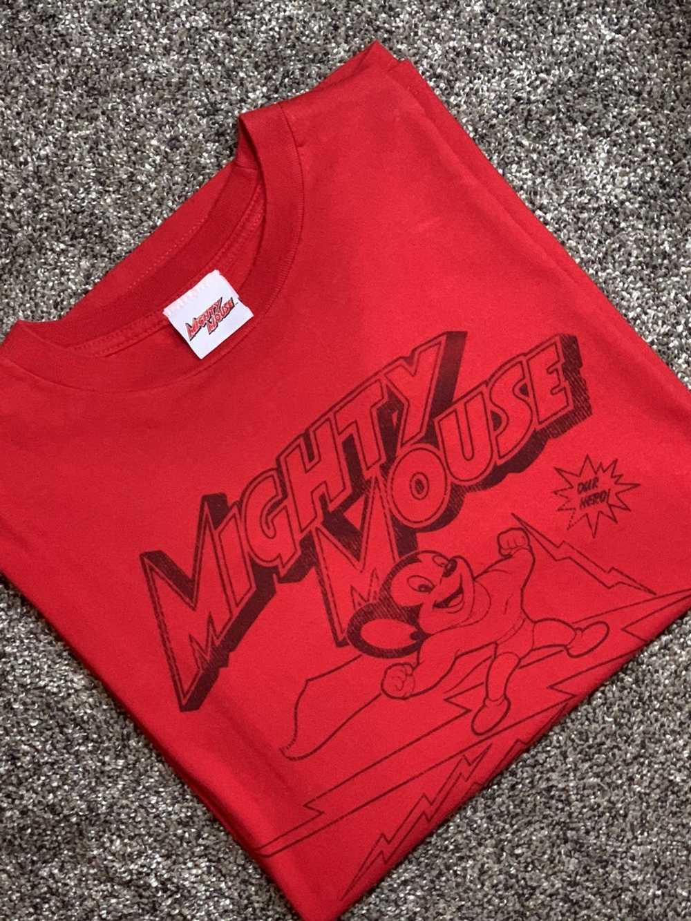 Art × Cartoon Network × Streetwear Mighty Mouse T… - image 1