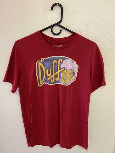 retro-city-threads Duff Beer Duffman Simpsons Full-Button Baseball Jersey *IN-STOCK* Adult Small