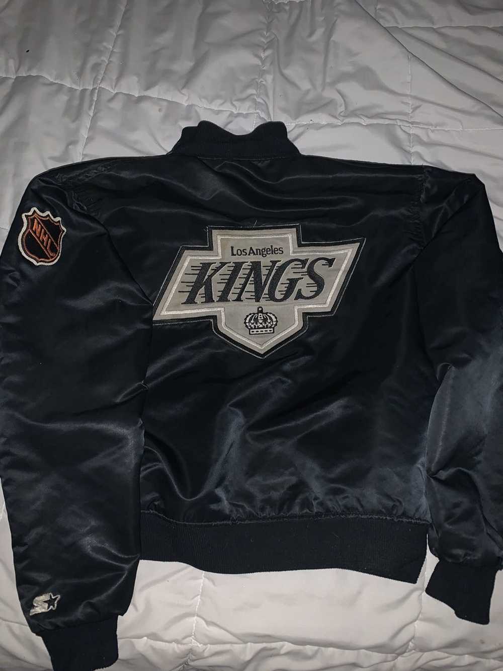 ファンも多いでしょう80's～ STARTER NHL ''LA KINGS'' サテン ...