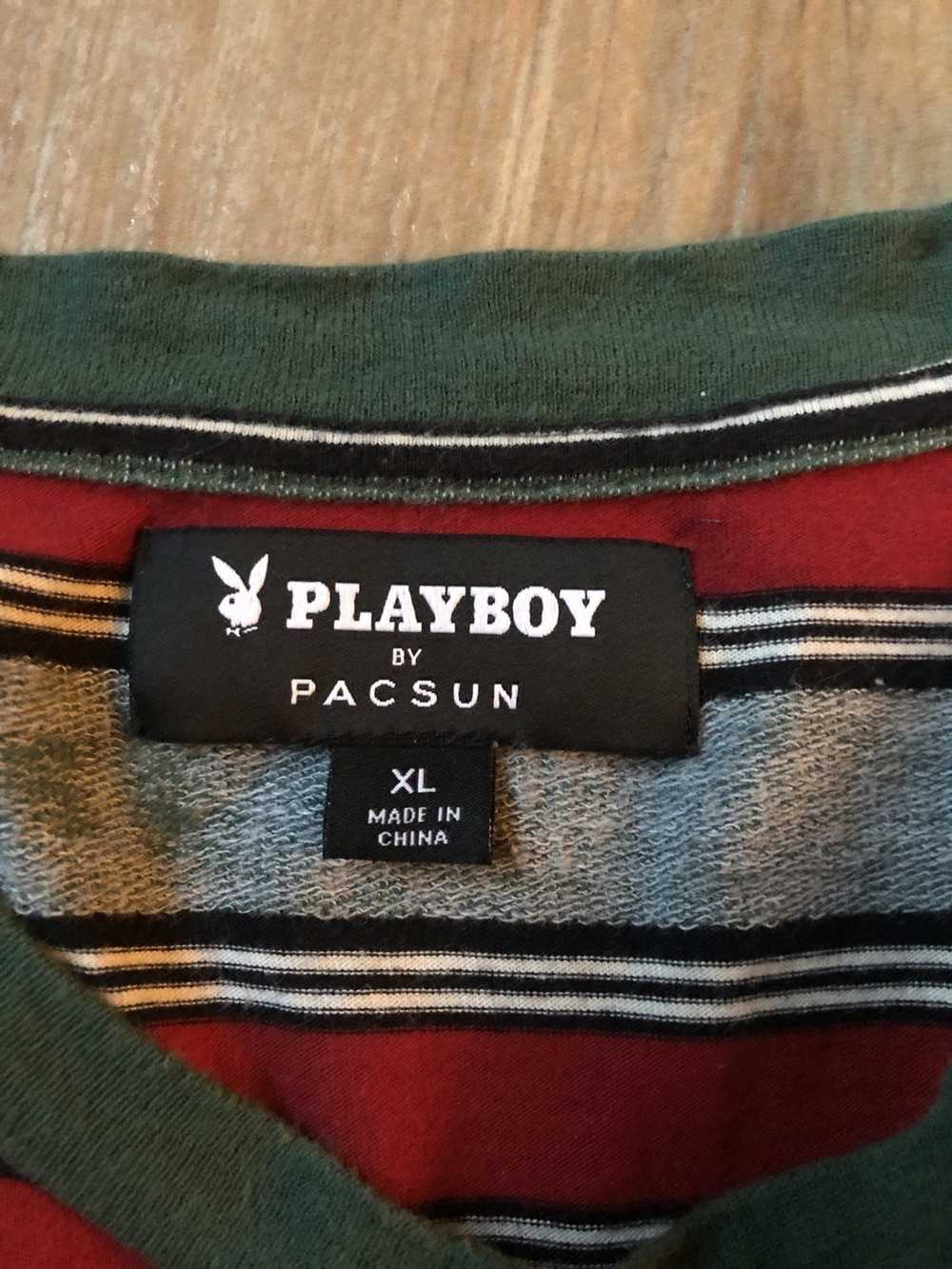 Pacsun × Playboy × Streetwear Playboy stripped tee - image 4