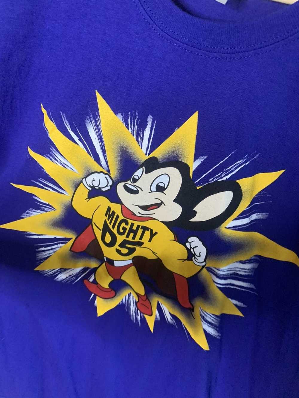 Vintage Mighty Mouse/ mighty ducks T-shirt - image 2