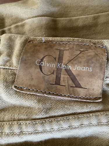 Calvin Klein Khaki Denim Jeans