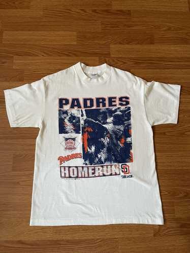 New Era San Diego Padres Pinstripe All Star Game 2016 Short Sleeve T-Shirt  Cream - Billion Creation