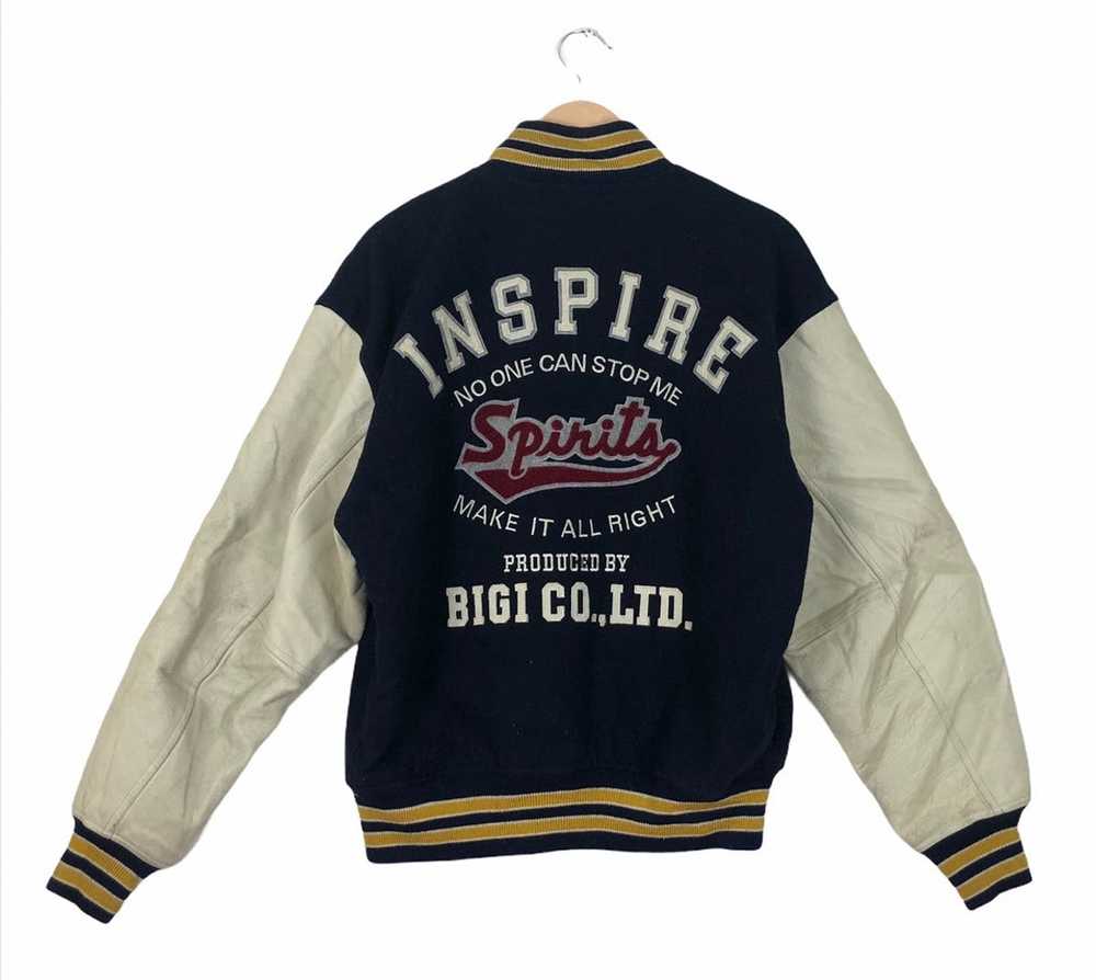 Bigi × Japanese Brand × Varsity Jacket Vintage Bigi S… - Gem