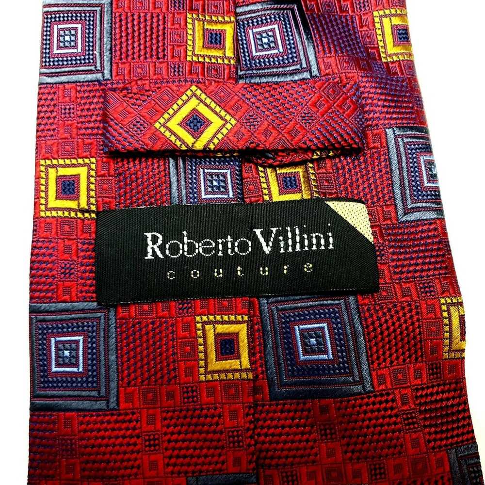 Robert Villini Roberto Villini Couture Silk Tie R… - image 3