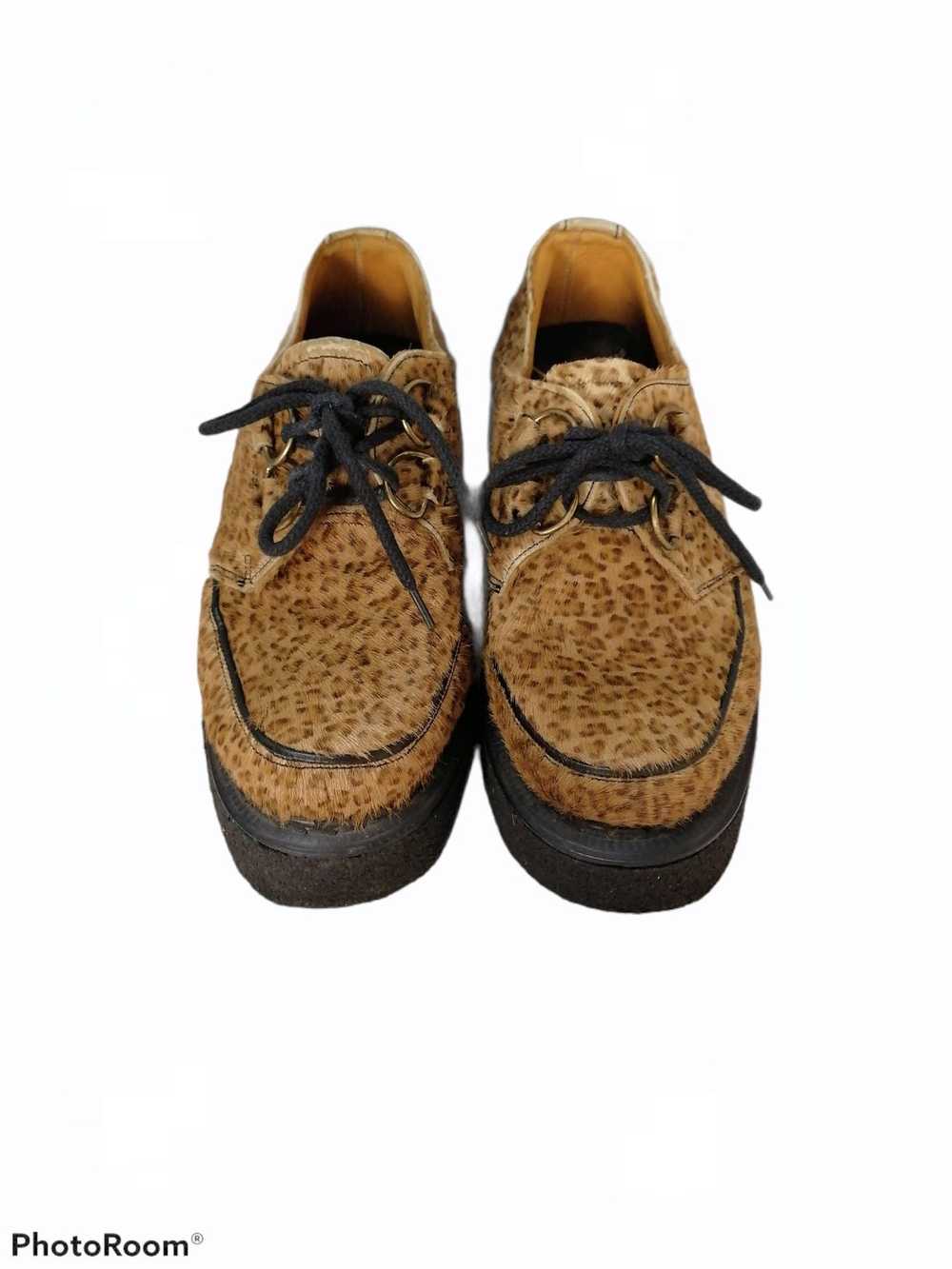 George Cox Leopard Printed Robot Shoes - image 2