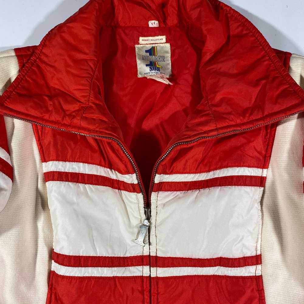 70s Ski jacket. riri zippers. Small - image 3