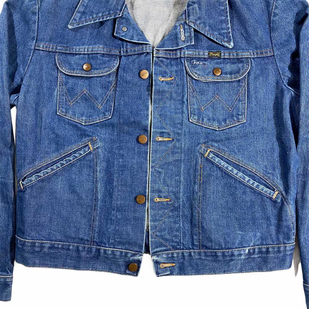 70s Wrangler denim jacket. M/L - image 2