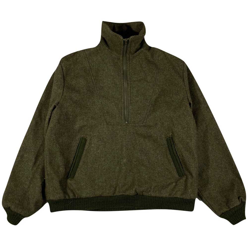80s Eddie bauer wool anorak jacket Small - image 1