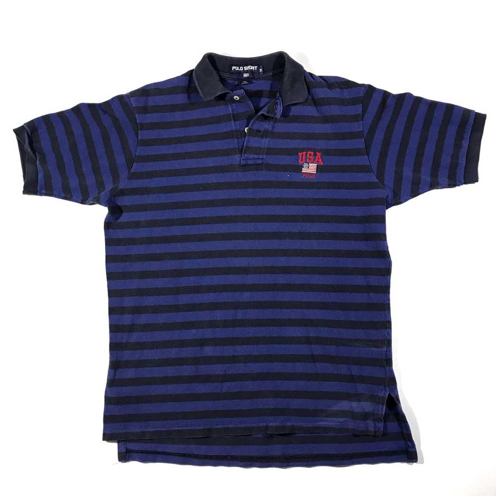 Polo sport usa polo striped shirt medium - image 1