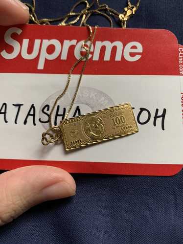 Supreme dollar bill clearance chain